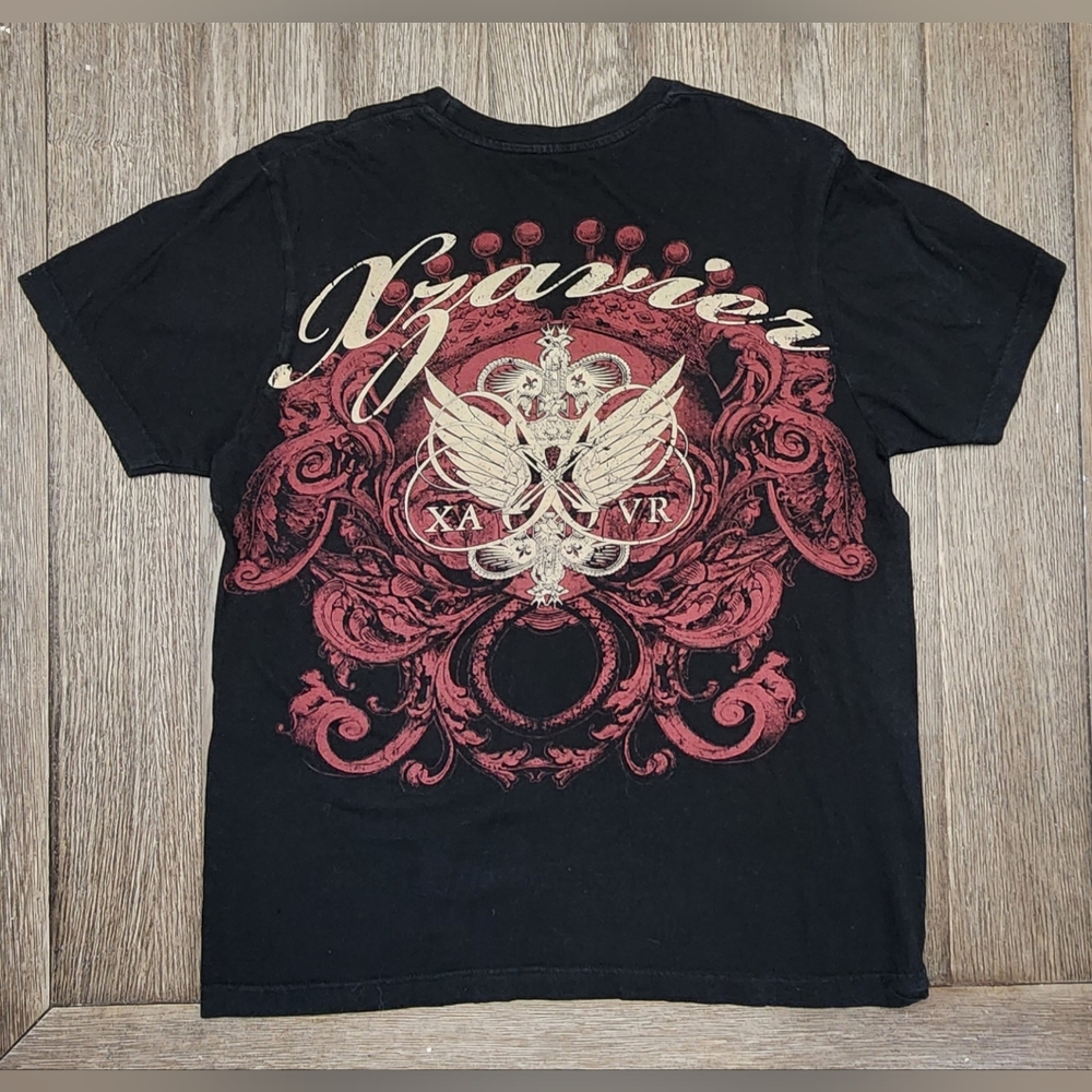 Xzavier Vintage Men's Pride & Glory King Skulls 💀 T-Shirt Size Medium - Picture 6 of 7